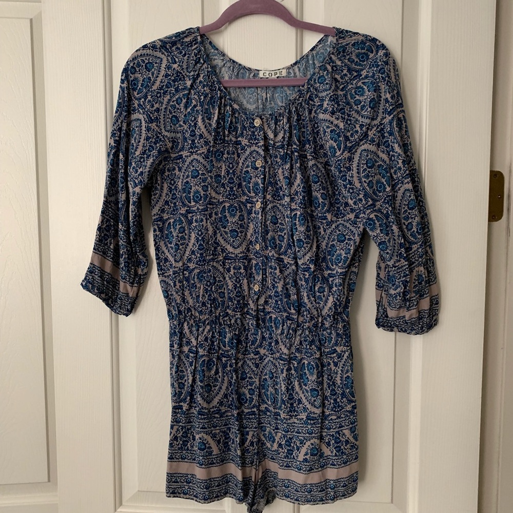 Cute floral romper
